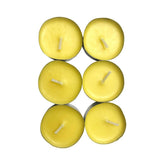 Peppermint Citronella infused Tealight candles (6 count) Prepack of 12